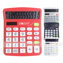Cheap 12 Digits Dual Power Desktop Calculator with Large LCD Screen (LC236B)